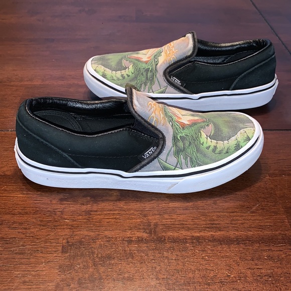 vans dragon flame